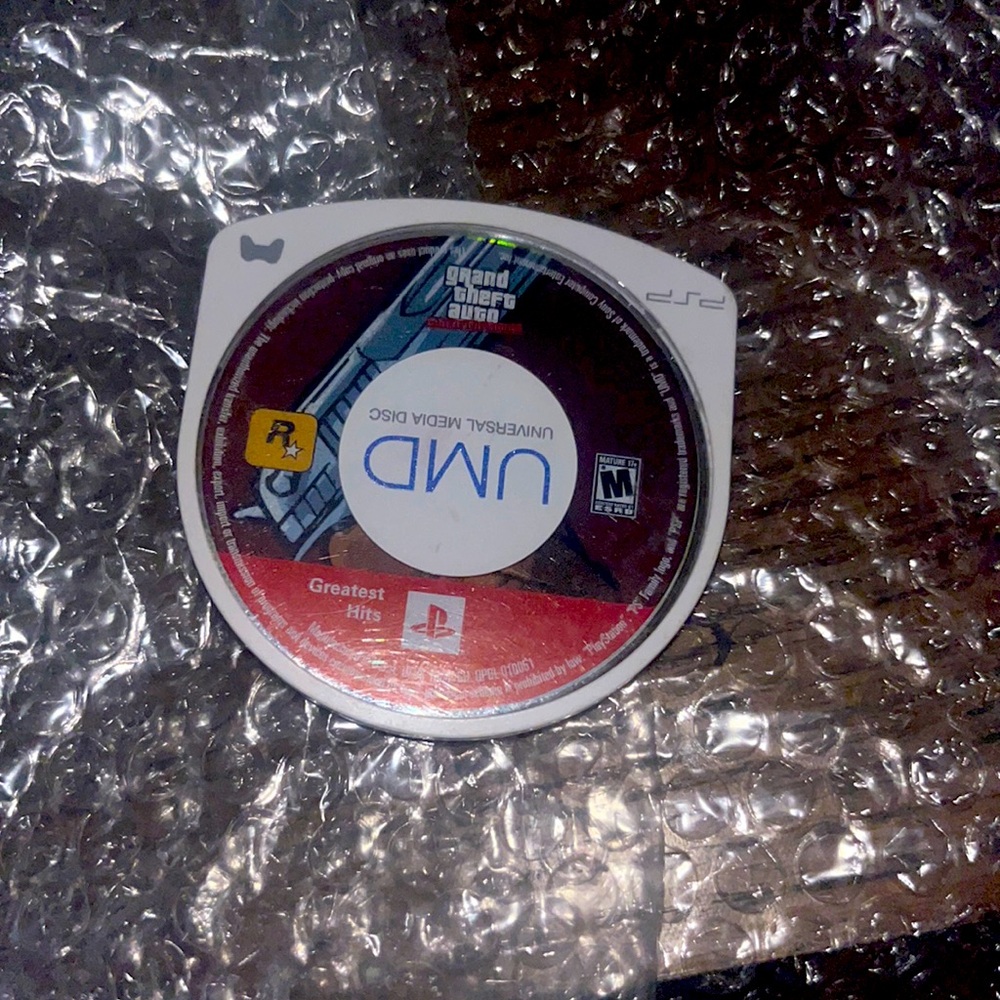 GTA LIBERTY CITY STORIES GREATEST HITS PSP UMD GAME ONLY